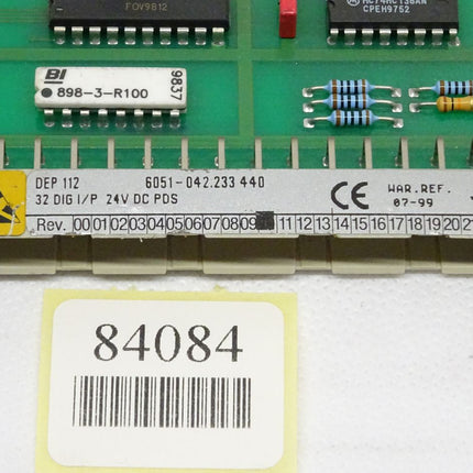 AEG DEP112 6051-042.233440 / 6051-042.233 440 / Rev10 / 32 DIGI/P 24V DC PDS