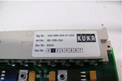 KUKA 339.089-303.01-002 / 90-106-154 / 0354 SPS