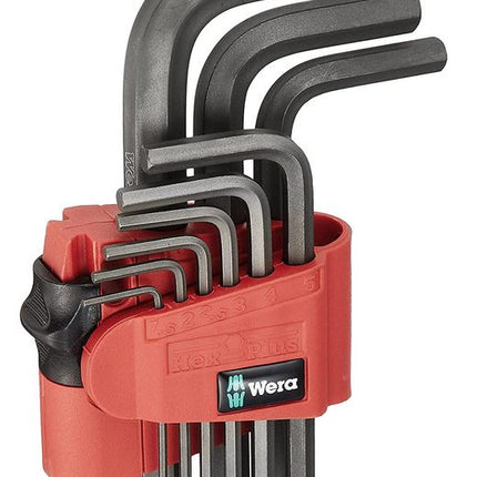 Wera 950/9 Hex-Plus 7, metrisch, BlackLaser