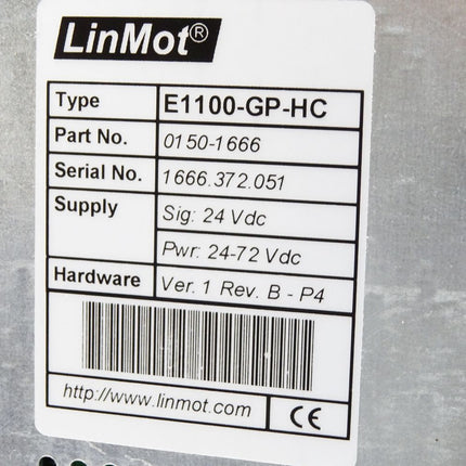 LinMot E1100-GP-HC 0150-1666 Servo Controller / OVP