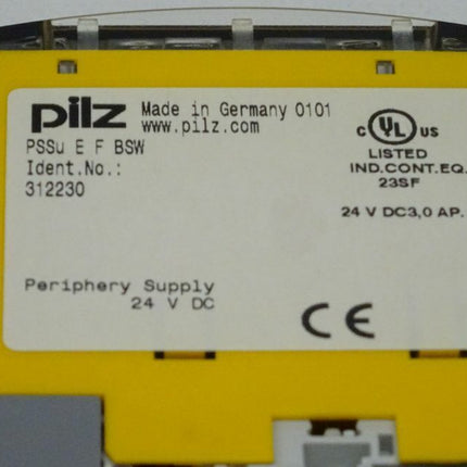 Pilz 312230 PSSu E F BSW + 312657 V1.1 / PSSuEFBSW