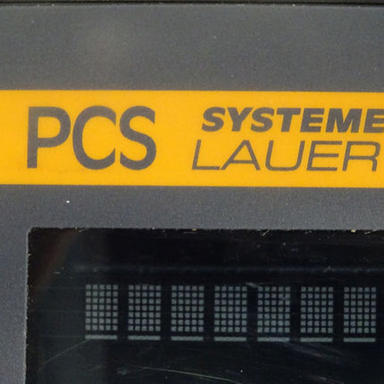 Lauer PCS Systeme Operator Panel PCS600FZ / 600FZ