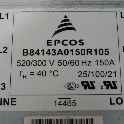 EPCOS B84143A0150R105 / 520/300V 50/60Hz 150A