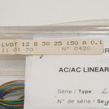 NEU LVDT 12 S 30-25-150-A Variable Differential Transformer Positionssensor