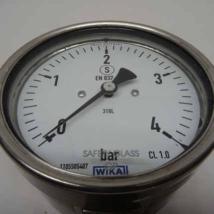 Wikai 232.30.100 Druck- und Temperaturmestechnick Manometer neu