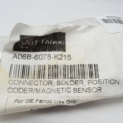 GE Fanuc A06B-6078-K215 Connector NEU-Versiegelt