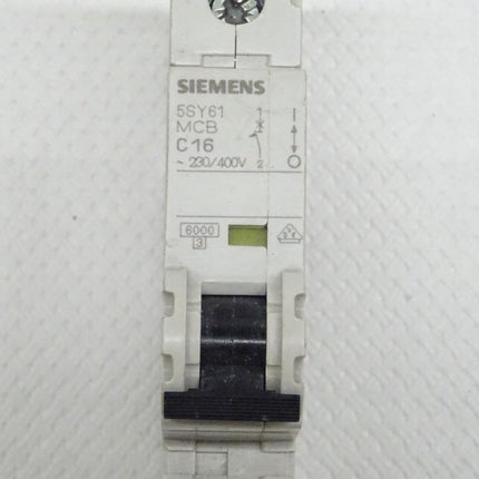 Siemens 5SY61MCB C16 Schütz