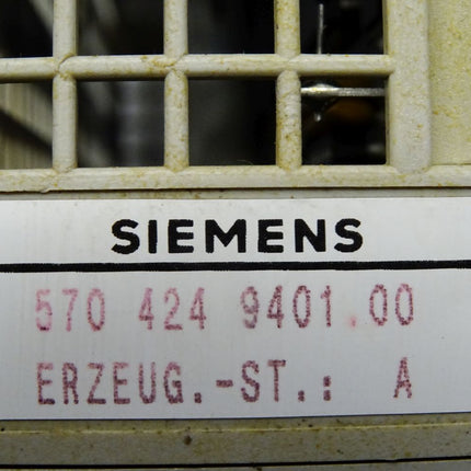 Siemens 6FX1142-4BA04 / 570 424 9401.00 E:A