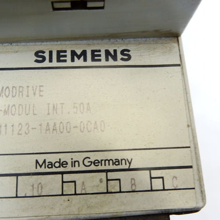 Siemens Simodrive LT-Modul INT.50A 6SN1123-1AA00-0CA0 DEFEKT