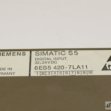 Siemens 6ES5420-7LA11 Simatic S5 6ES5 420-7LA11 E:02