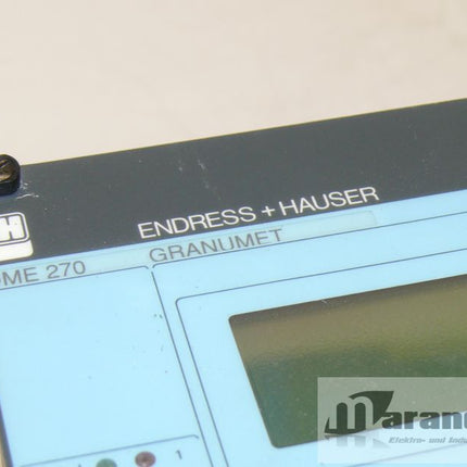 ENDRESS & HAUSER DME-270 / DME270-R-A-3 220V H&R Granumet