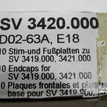 Rittal SV3420.000 Inhalt:10 Stirn und Fußplatten / Neu OVP