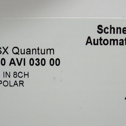 Schneider Electric TSX Quantum Analoges Eingangsmodul 140AVI03000 140 AVI 030 00