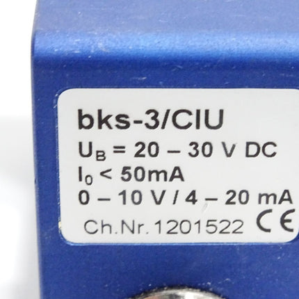 Microsonic bks-3/CIU 1201522 Ultraschall-Bahnkantensensor  / Unbenutzt