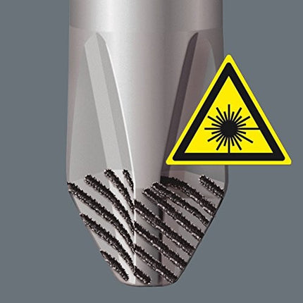 Wera 355 PZ 05009310001 Kreuzschlitz-Schraubendreher PZ 1x80mm