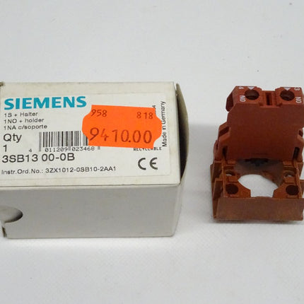 Siemens 3SB1300-0B / 3SB13 00-0B 1S+ Halter NEU/OVP