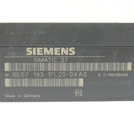 Siemens 6ES7193-1FL20-0XA0 Zusatzklemme 6ES7 193-1FL20-0XA0 NEU-OVP