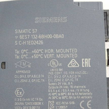 Siemens 6ES7132-6BH00-0BA0 / 6ES7 132-6BH00-0BA0 / Neuwertig