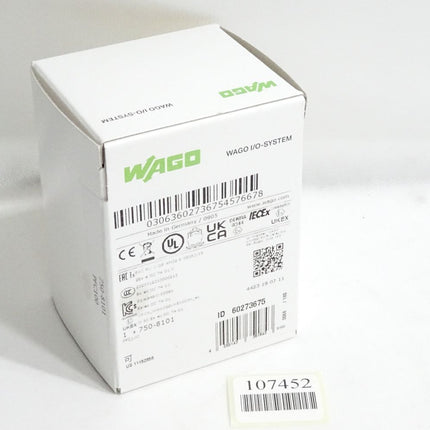 Wago 750-8101 Controller PFC100 2x ETHERNET / Neu OVP versiegelt