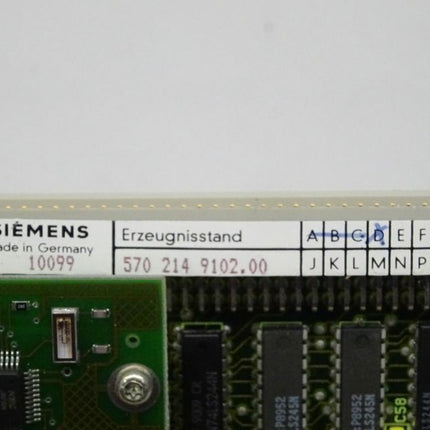 Siemens 6FX1121-4BB01 / 6FX1 121-4BB01 + 570 515 9001.00 + 570 354 9001.00