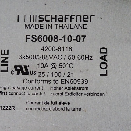 Emerson Control Techniques Unidrive SP SP1401 + SM-Applications Plus STDW09 + SM-Profinet STDW05 + Schaffner FS6008-10-07