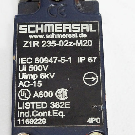 Schmersal Z1R235-02z-M20 Z1R 235-02Z-M20 Positionsschalter