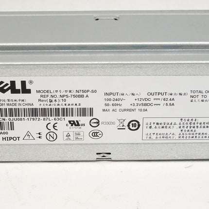 Dell N750P-S0 NPS-750BB A Power Supply 750W