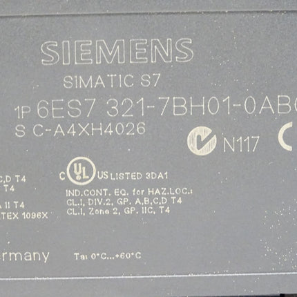 Siemens 6ES7321-7BH01-0AB0 / 6ES7 321-7BH01-0AB0