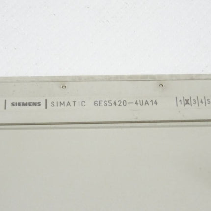 Siemens 6ES5420-4UA14 / 6ES 5420-4UA14 Simatic E:02