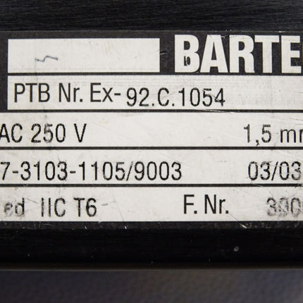 Bartec 07-3103-1105/9003