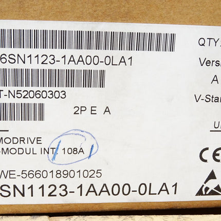 Siemens Simodrive LT-Modul INT.108A 6SN1123-1AA00-0LA1 / Neuwertig OVP