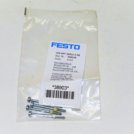 Festo CPX-DPT-30X32-S-4X Schrauben für Anschlussblock CPX-M Neu-OVP