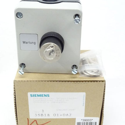 Siemens 3SB1801-0AZ / 3SB18 01-0AZ Drucktaster Schloß