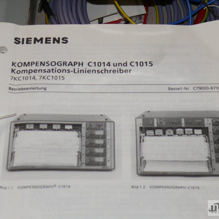 Siemens Kompensograph  C1014 / 7KC1014-8AA2 + Zubehör