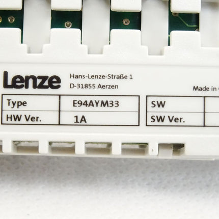 Lenze E94AYM33 1A Speichermodul MM330 L−force Drives 9400