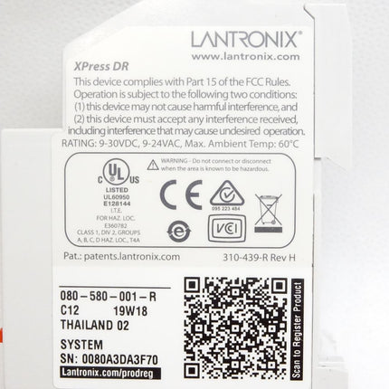 Lantronix XPressDR / 080-580-001-R