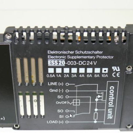 E-T-A ESS20-003-DC24V 10A Elektronischer Schutzschalter