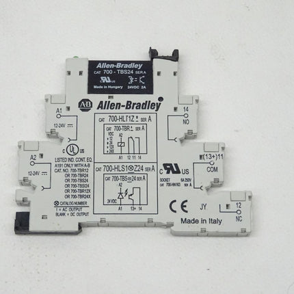 Allen Bradley 700-HLT1Z Schnittstellen Modul + 700-TBS24 Relais