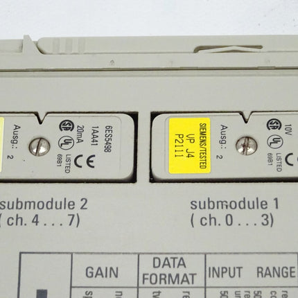 Siemens 6ES5460-4UA13 Simatic Analogausgabe 6ES5 460-4UA13