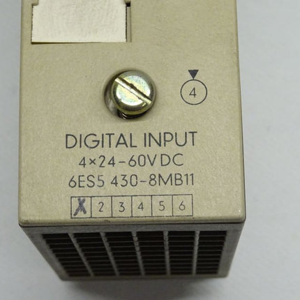 SIEMENS 6ES5 430-8MB11   6ES5430-8MB11   E 1