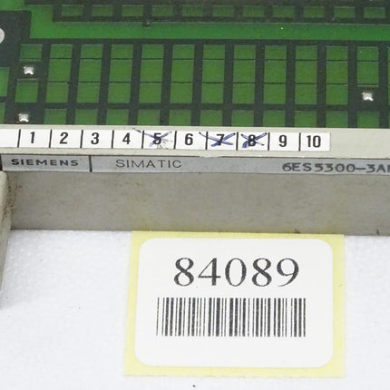 Siemens Simatic 6ES5300-3AB11 / 6ES5 300-3AB11 / E:8