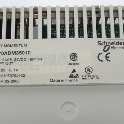 Schneider TSX Momentum 170ADM35010 SPS-E/A Modul 170FNT11001