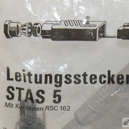 NEU/OVP Hirschmann 931692-106 Leitungsstecker STAS 5