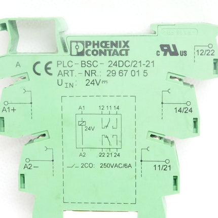 Phoenix Contact PLC-BSC-24DC/21-21 / 2967015