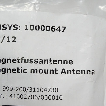 InSys 10000647 Magnetfussantenne / Neu OVP