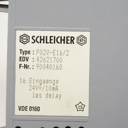 Schleicher P02V-E16/2 42621700 / Neuwertig