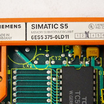 Siemens Memory Submodule 6ES5375-0LD11 / 6ES5 375-0LD11 E:3