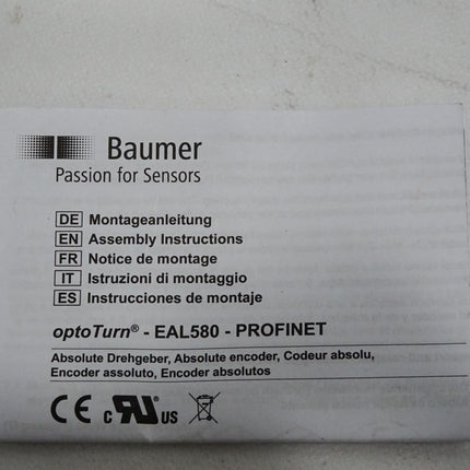 Baumer Absolute Encoder GCA2-EAL580.E13 11200960 Seilzug 102615195 WPS-2400-MK60-M-IVO / Top Zustand