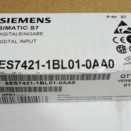 Siemens S7-400 SM421 6ES7421-1BL01-0AA0 6ES7 421-1BL01-0AA0 / Neu OVP versiegelt