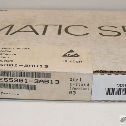 NEU-OVP Siemens 6ES5301-3AB13 Simatic S5 Anschaltung 6ES5 301-3AB13 E:03